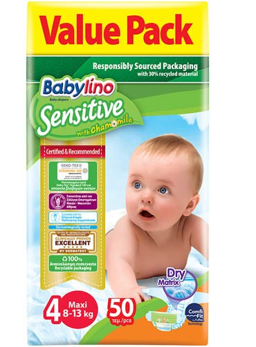 Babylino Sensitive Monthly Pack No4 new 50